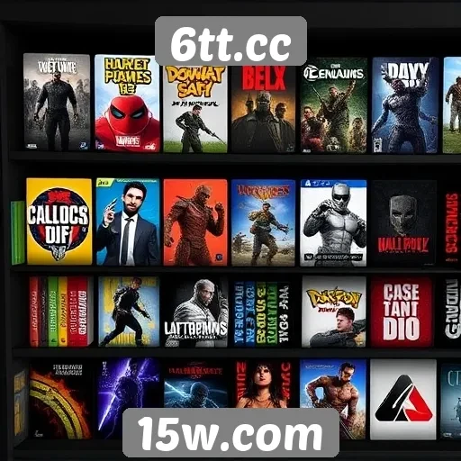 Avaliação da biblioteca de jogos no site 6tt.cc